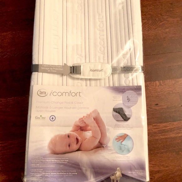 serta icomfort changing pad